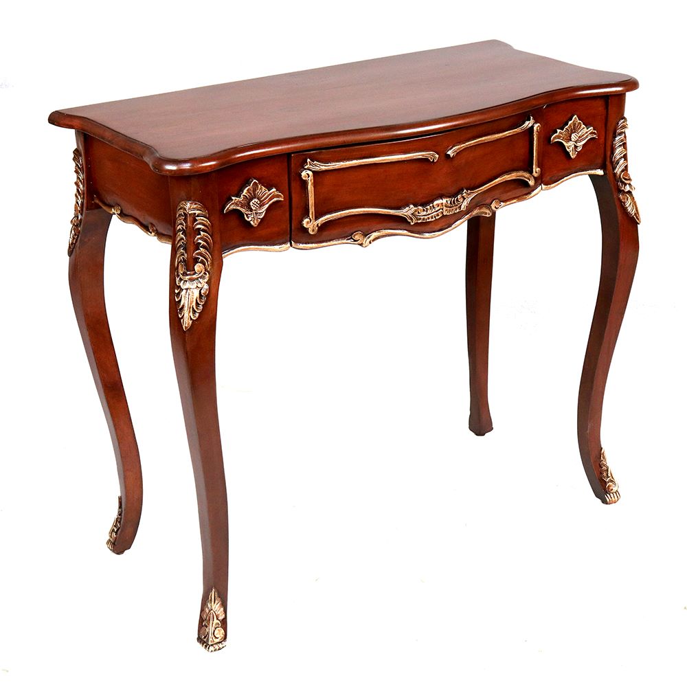 French Louis XVI Console Desk Table_S899AT-3