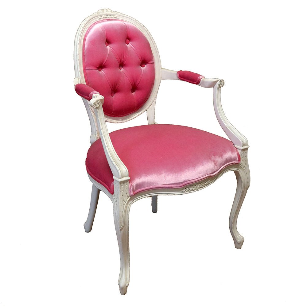 Louis XV Simple Accent Arm Chair_S980A-5