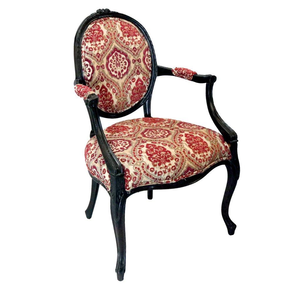 Louis XV Simple Accent Arm Chair_S980A-6
