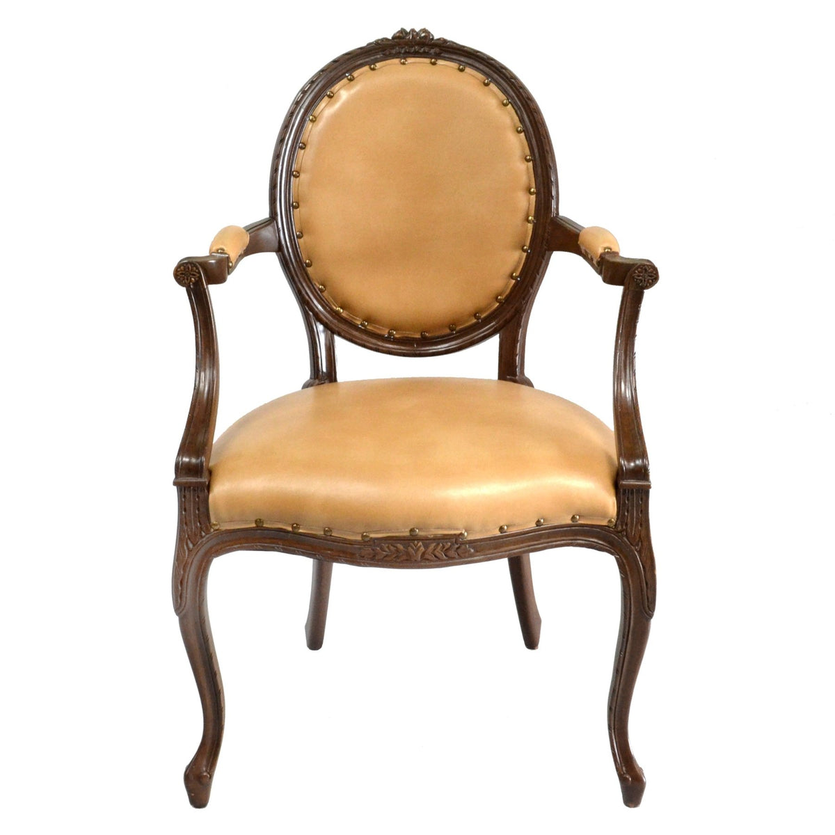 Louis XV Simple Accent Arm Chair_S980A-7