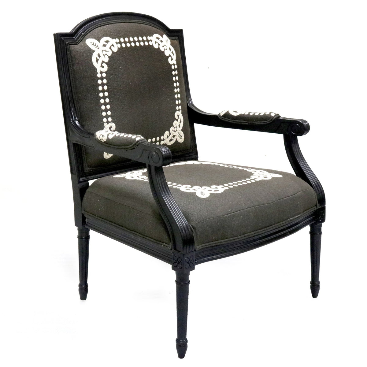 Louis XVI Transitional Lounge Chair_S795LC-3_2