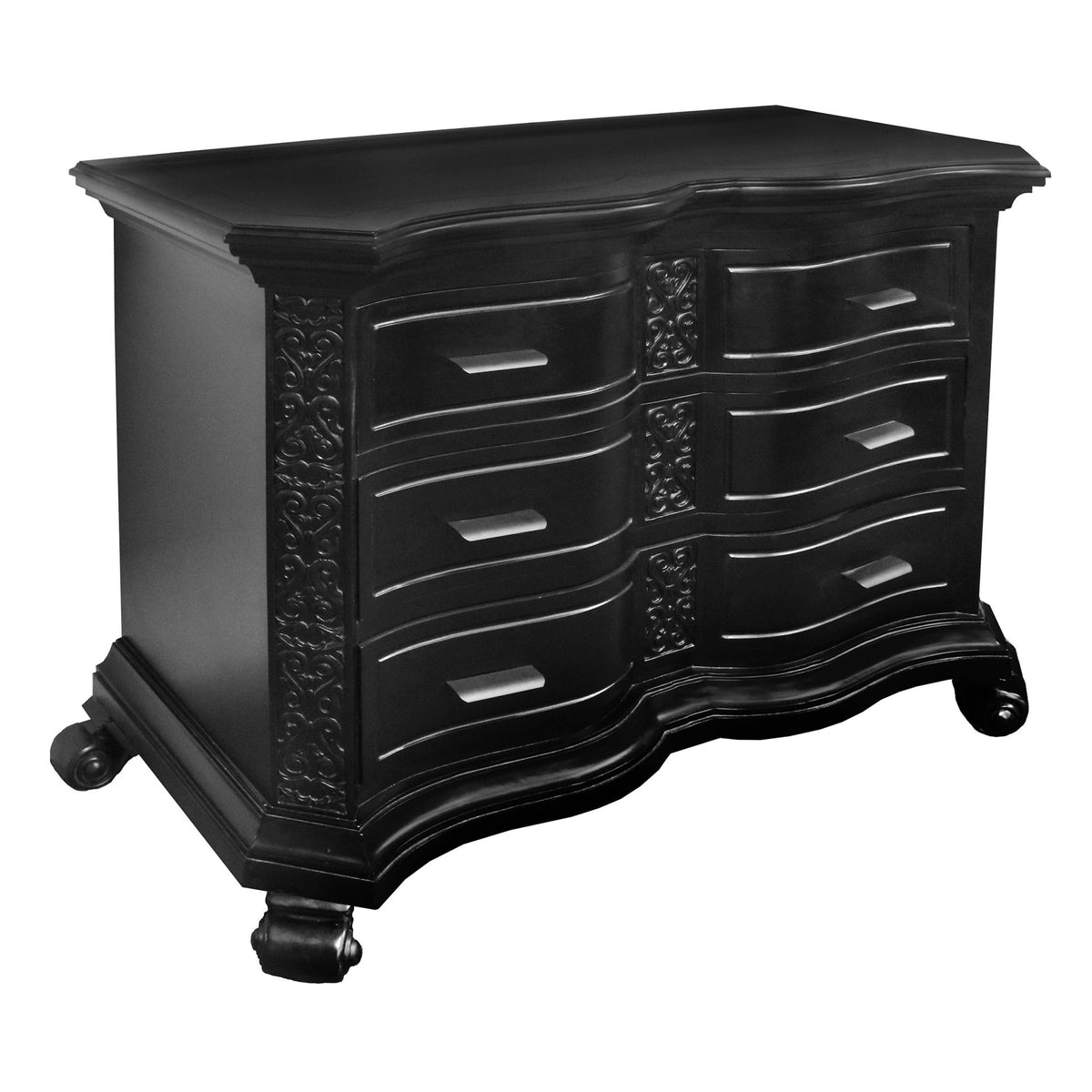 Louis XVII Traditional Bombay with Drawers_S1219B-2_2