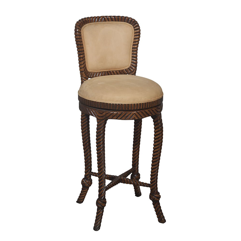 Rope Swivel Barstool Traditional Furniture_S797BA-2_2