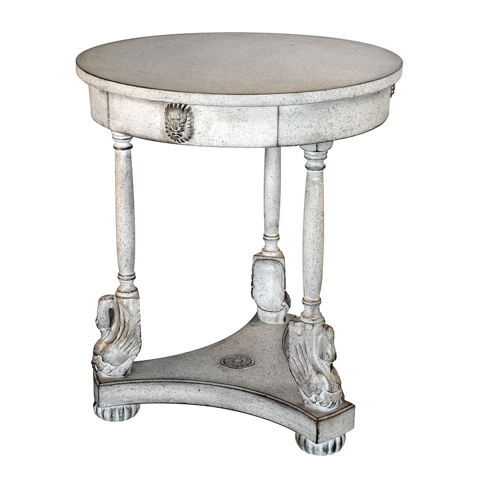 Swan Leg Accent Table Furniture S1033AT - 1_S1033AT-1