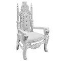 Throne King Junior Lounge Chair White Furniture_S281LC-1_1