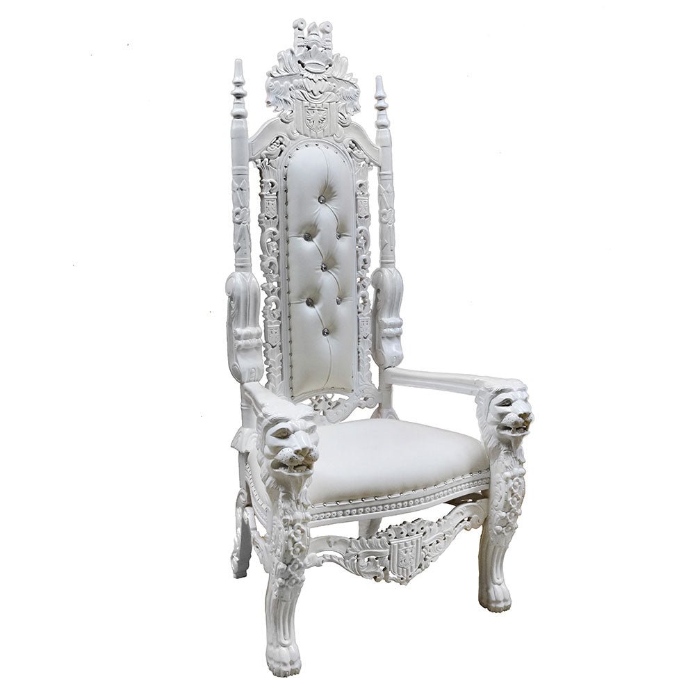 Throne King Lounge Chair White Furniture_S280LC-1_1