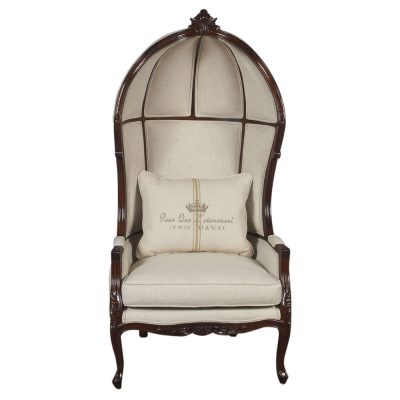 canopy hood chair with pillow s881lc sigla furniture