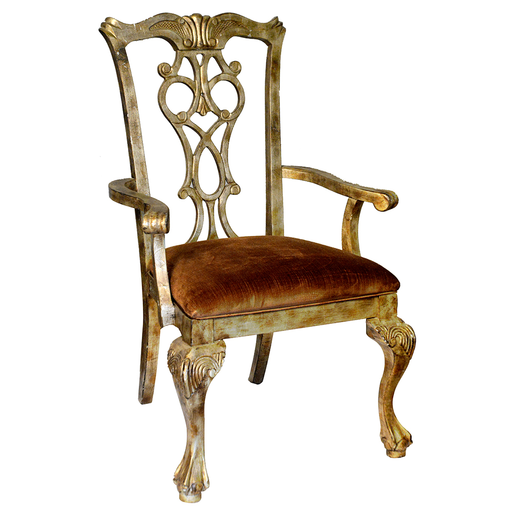 Milan Chippendale Arm Chair | Sigla Furniture
