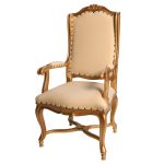 traditional flower arm chair S861A-1-1-1-1-1-1-1 sigla furniture