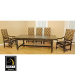 barley twist 7 piece dining Set s855set2-1 sigla furniture