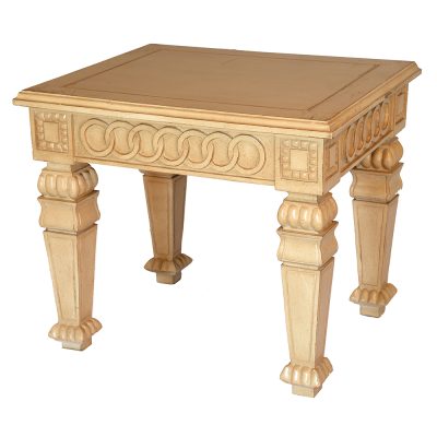 louis xv wood top end table s1029et2 sigla furniture