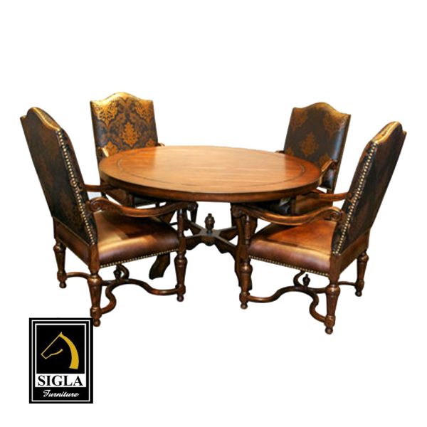 prima arm group dining room set sigla furniture