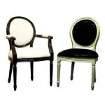 louis xvi arm side dining chair s799as sigla furniture