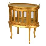 Victorian Showcase with Removable Tray S873DC-1-1-1 sigla furniture