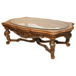 bahamas glass top coffee table s1052ct1 sigla furniture