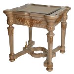 bianca glass top end table s1036et1 sigla furniture