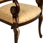 hide snail accent arm chair s057a1-1 sigla furniture