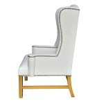 Kiana French Wing Library Tufted Lounge Chair T20LC1-1-1-1 sigla furniture