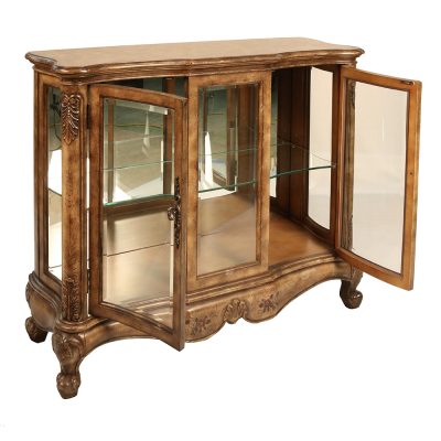 louis xiv display case s1220dc1-1-1-1-1 sigla furniture