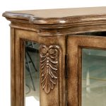 louis xiv display case s1220dc1-1-1 sigla furniture